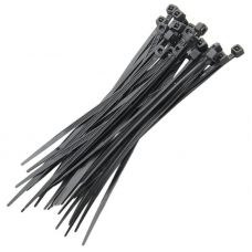 ABRAÇADEIRA DE NYLON 100 X 2.50 MM BCA/PTA PACOTE C/ 100